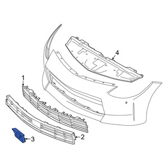 Nissan OE - Front Lower Inner Grille