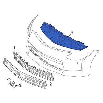Nissan OE - Front Radiator Support Access Cover