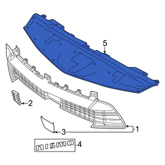 Nissan OE - Front Radiator Support Access Cover
