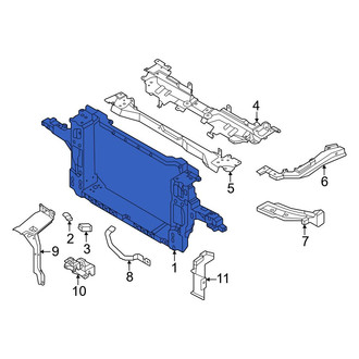 Nissan OE - Front Radiator Support Panel