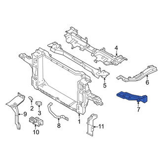 Nissan OE - Right Lower Headlight Bracket