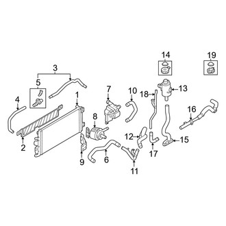 Nissan OE - Cooling - Radiator & Components (Charge Air Cooling), (Performance / Proto Spec / Sport)