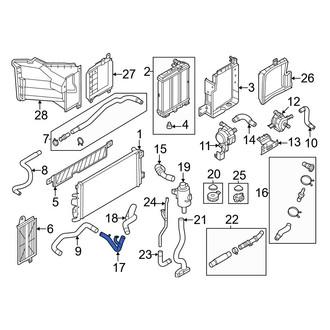 Nissan OE - Engine Coolant Pipe