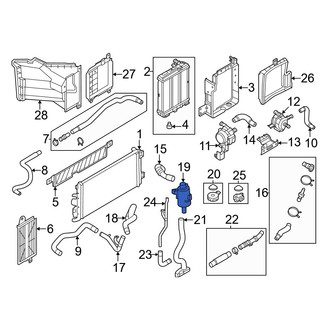 Nissan OE - Engine Coolant Reservoir