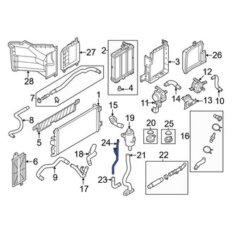Nissan OE - Engine Coolant Pipe