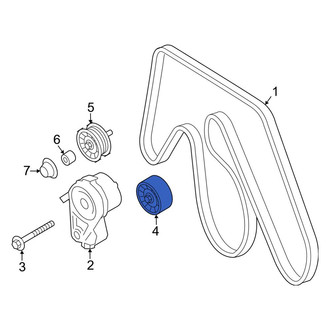 Nissan OE - Accessory Drive Belt Idler Pulley