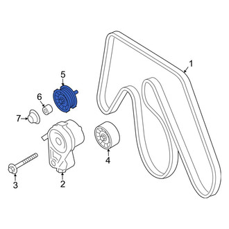 Nissan OE - Accessory Drive Belt Idler Pulley
