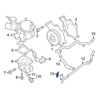 Nissan OE - Engine Coolant Pipe Gasket