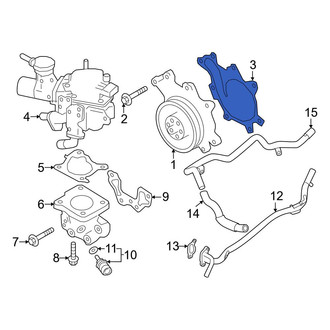 Nissan OE - Engine Water Pump Gasket