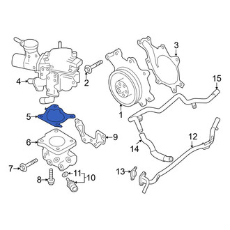 Nissan OE - Engine Coolant Thermostat Housing Gasket