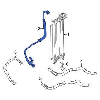Nissan OE - Automatic Transmission Oil Cooler Tube