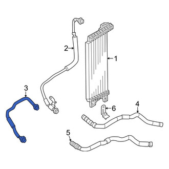 Nissan OE - Automatic Transmission Oil Cooler Tube