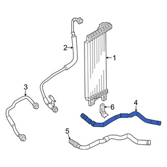 Nissan OE - Automatic Transmission Oil Cooler Hose