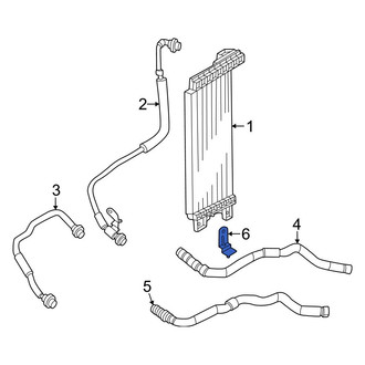 Nissan OE - Transmission Oil Cooler Line Bracket