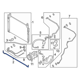 Nissan OE - A/C Condenser Seal
