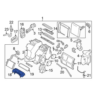 Nissan OE - HVAC Duct Adapter