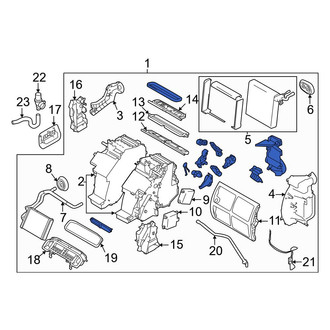 Nissan OE - HVAC Unit Case Assembly
