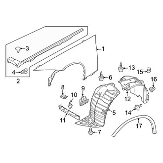 Nissan OE - Fender & Components