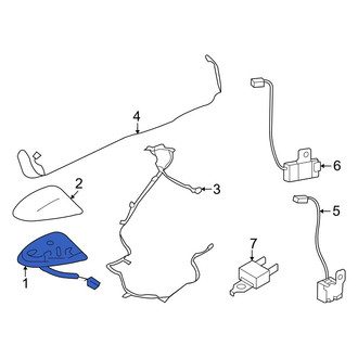 Nissan OE - Radio Antenna Assembly