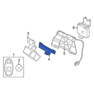 Nissan OE - Rear Inner Keyless Entry Antenna