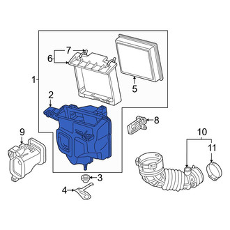 Nissan OE - Left Air Filter Housing