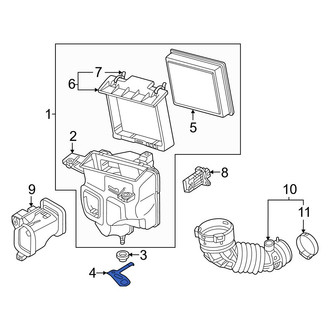 Nissan OE - Right Air Cleaner Bracket