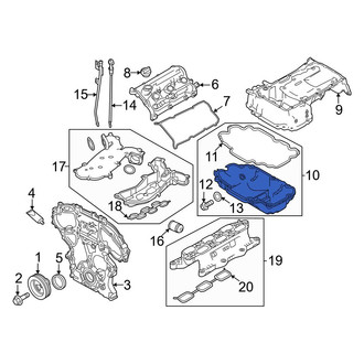 Nissan OE - Lower Engine Oil Pan