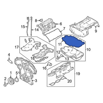 Nissan OE - Engine Oil Pan Gasket