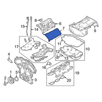 Nissan OE - Left Engine Valve Cover Gasket