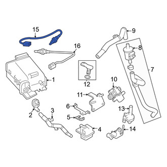 Nissan OE - Rear Oxygen Sensor