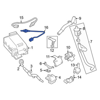 Nissan OE - Rear Oxygen Sensor