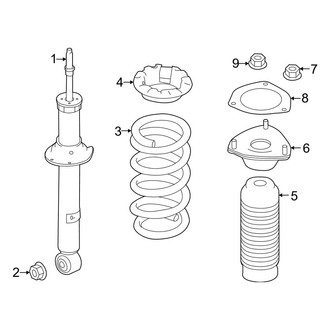 Nissan OE - Front Suspension - Struts & Components