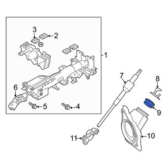 Nissan OE - Steering Column Cover