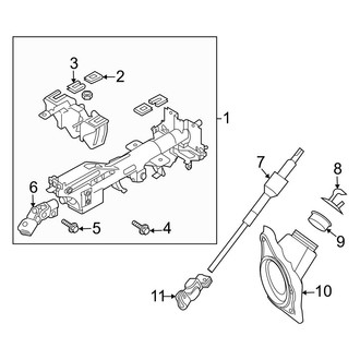 Nissan OE - Steering Column Assembly