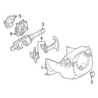 Nissan OE - Steering Column - Shroud, Switches & Levers