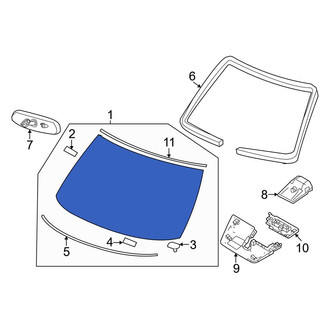Nissan OE - Front Windshield