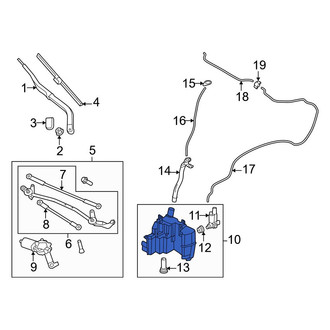 Nissan OE - Washer Fluid Reservoir