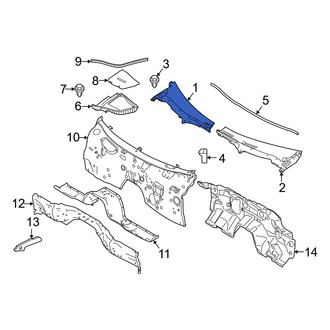 Nissan OE - Right Cowl Cover
