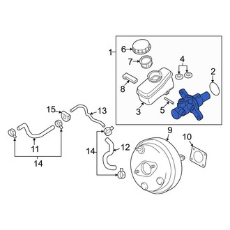 Nissan OE - Brake Master Cylinder