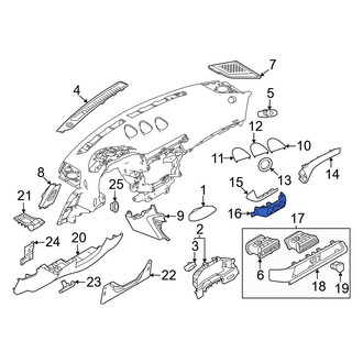 Nissan OE - Lower Instrument Panel Bezel