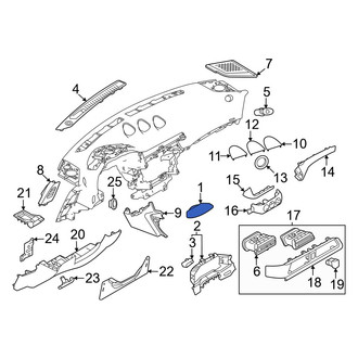 Nissan OE - Instrument Panel Lens