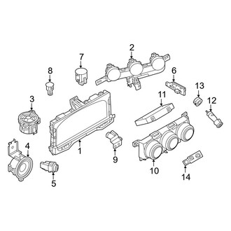 Nissan OE - Instrument Panel - Cluster & Switches