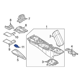 Nissan OE - Left Ignition Starter Switch Bracket