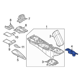 Nissan OE - Console Cup Holder