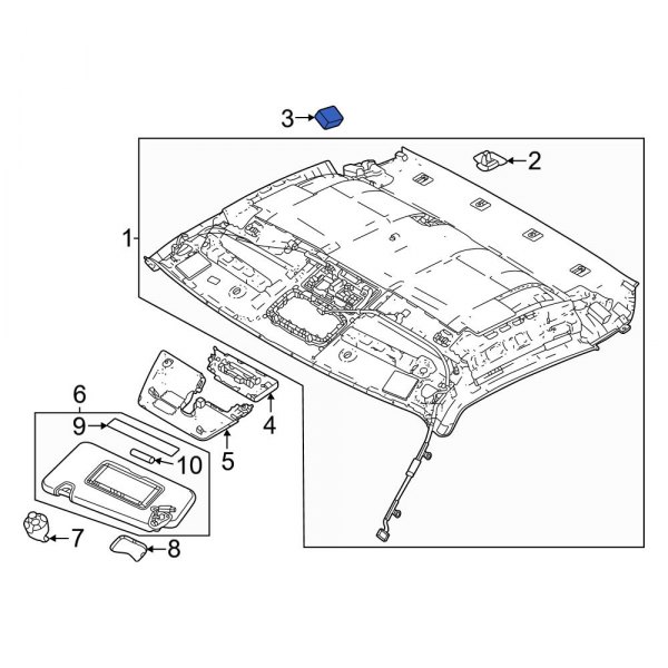 Headliner Spacer