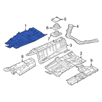 Nissan OE - Front Right Floor Pan