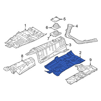 Nissan OE - Front Left Floor Pan