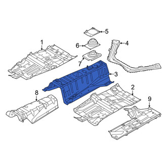 Nissan OE - Front Right Floor Pan