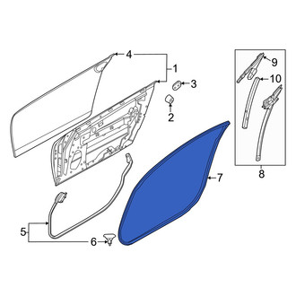 Nissan OE - Front Left Inner Door Seal