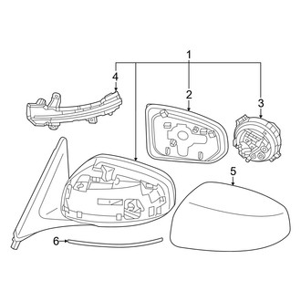 Nissan OE - Door - Outside Mirrors